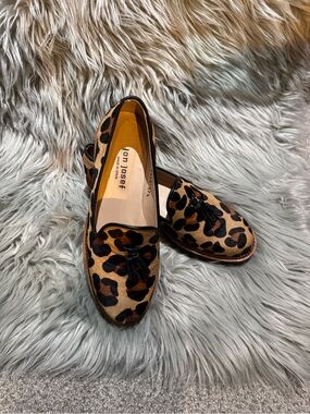 Toni Pons Leopard Tassel Loafers - Leopard Print